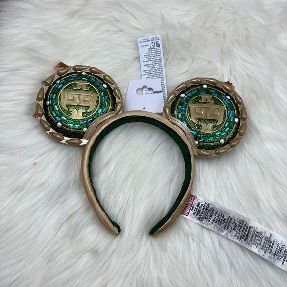 NWT Disney Black Panther: Wakanda Forever Mickey Mouse Ears For Adults 💚🤎 - Picture 6 of 9